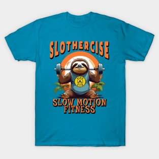 Slothercise, Slow Motion Fitness T-Shirt